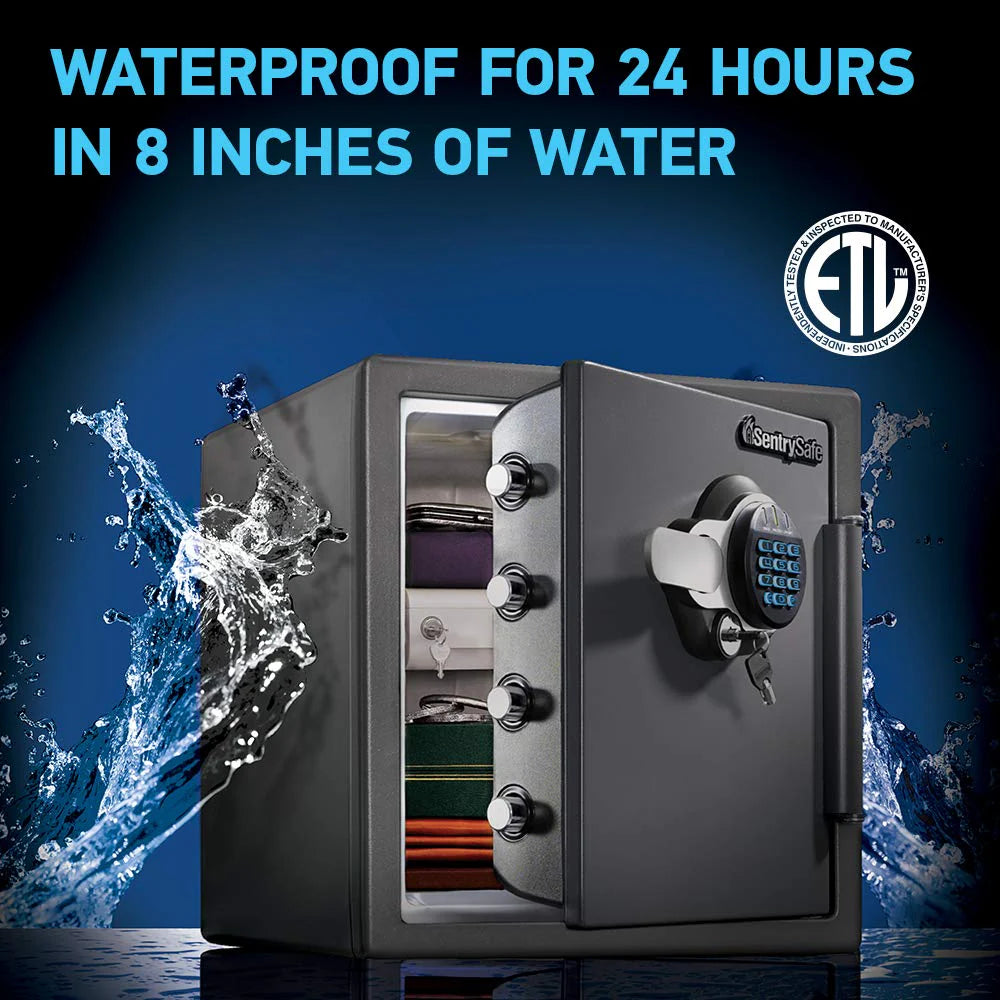 Digital Safe Box, Waterproof and Fireproof Alloy Steel Security Safe for Home and Office