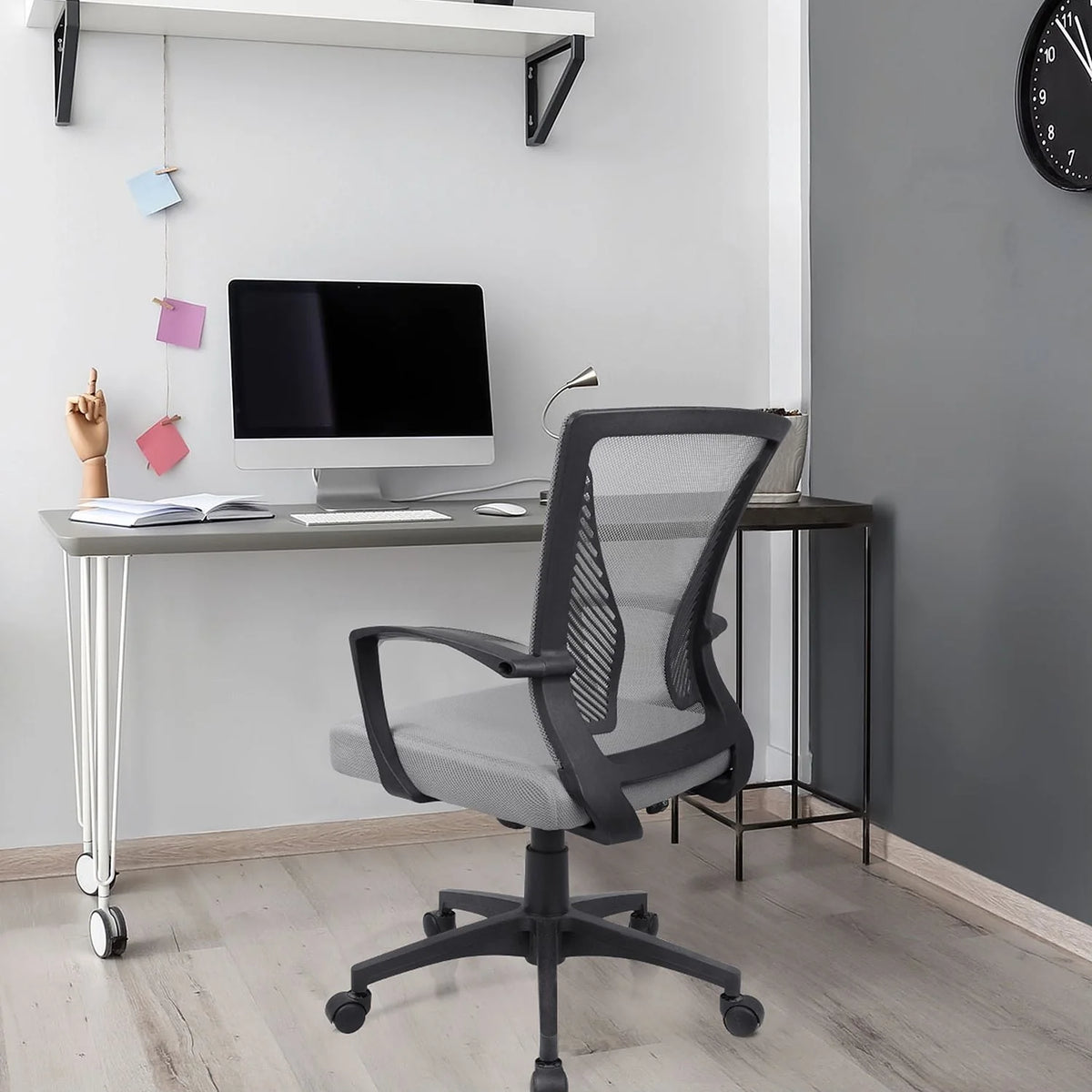 Ergonomic Mesh Office Chair with Lumbar Support, Breathable Computer Desk Chair