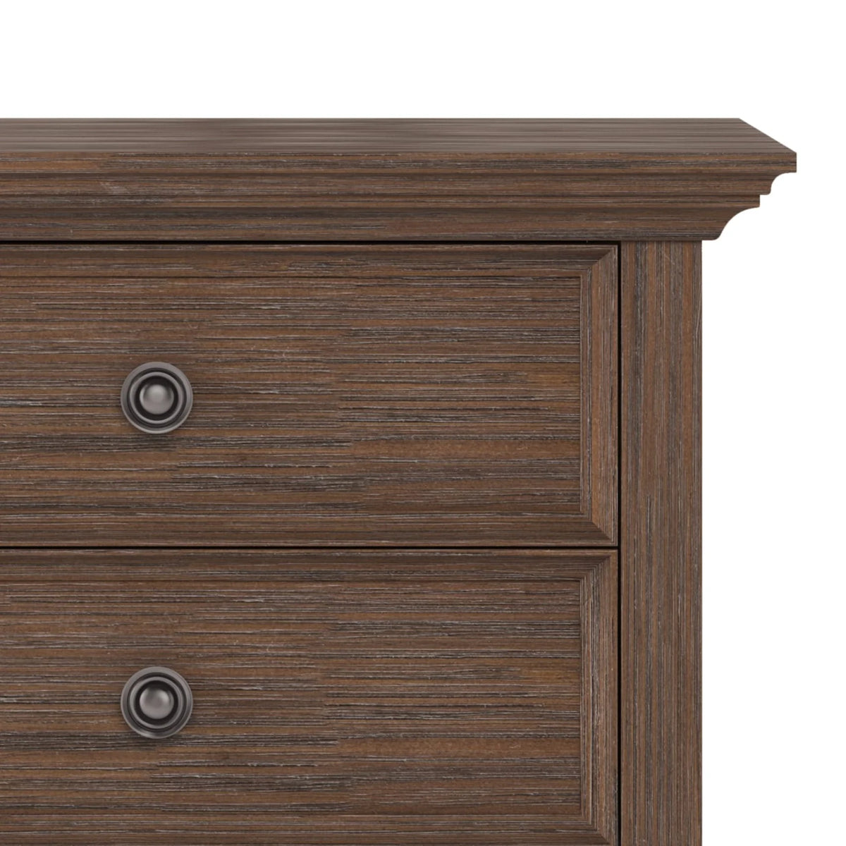 24 Inch Wide Solid Wood Nightstand, Bedside Table and Bedroom End Table