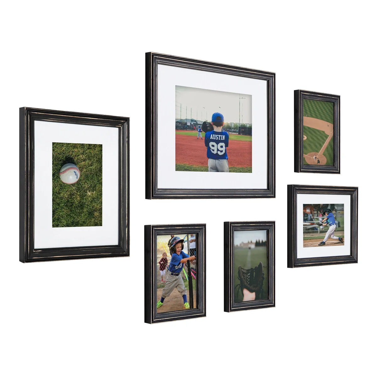 Gallery Wall Frame Set, Multi-Piece Decorative Picture Frames for Photos, Artwork and Home Decor