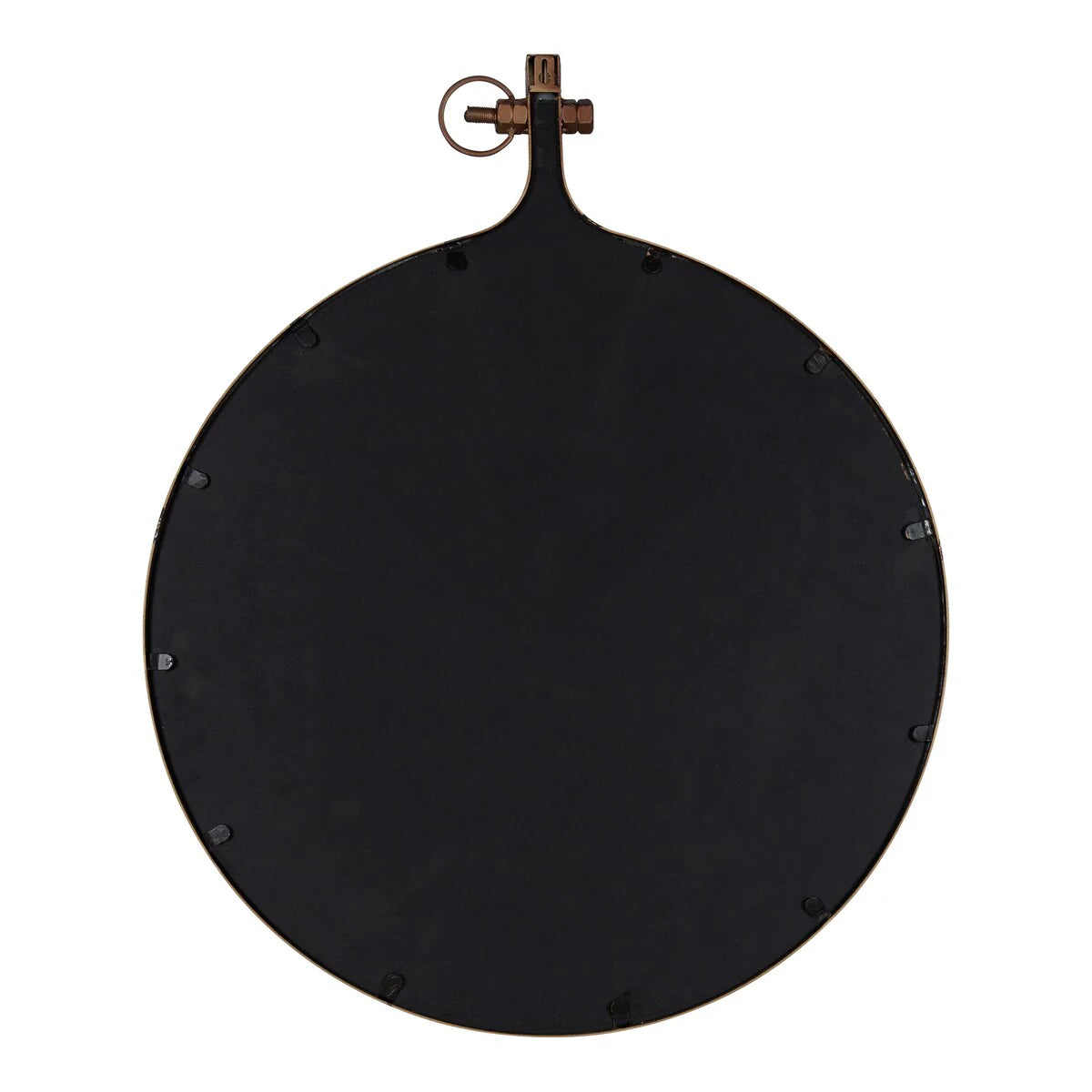 Modern Round Wall Mirror, Decorative Circular Accent Mirror for Living Room, Bedroom and Entryway