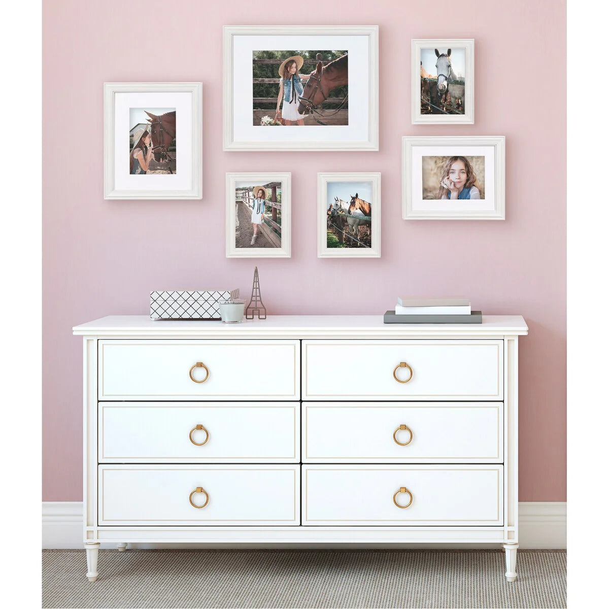 Gallery Wall Frame Set, Multi-Piece Decorative Picture Frames for Photos, Artwork and Home Decor