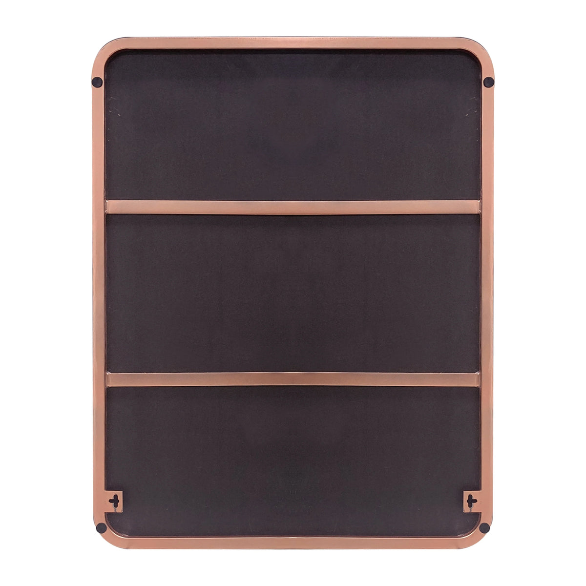 Wall Mirror Vanity Mirror, Bathroom Mirror with Rounded Corners, 1 Piece