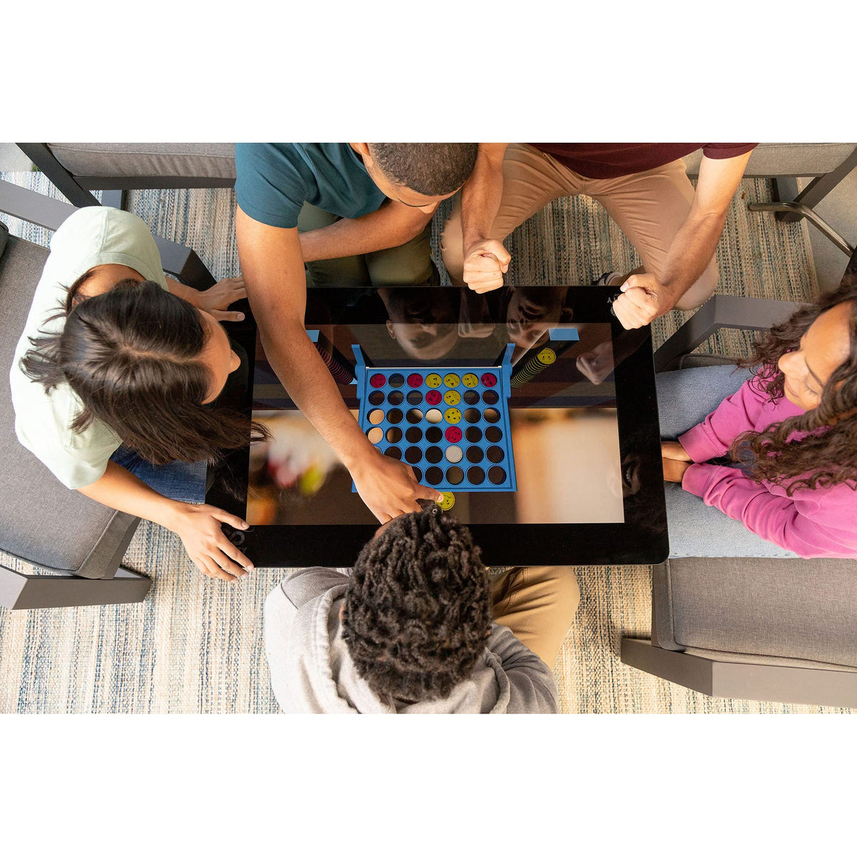 Infinity Screen Digital Game Table, Interactive Arcade Gaming Table