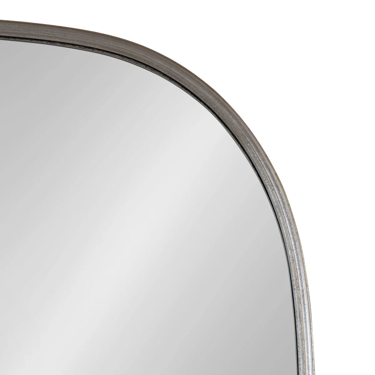 Modern Capsule Framed Wall Mirror, Decorative Oval Accent Mirror for Living Room, Bedroom and Entryway