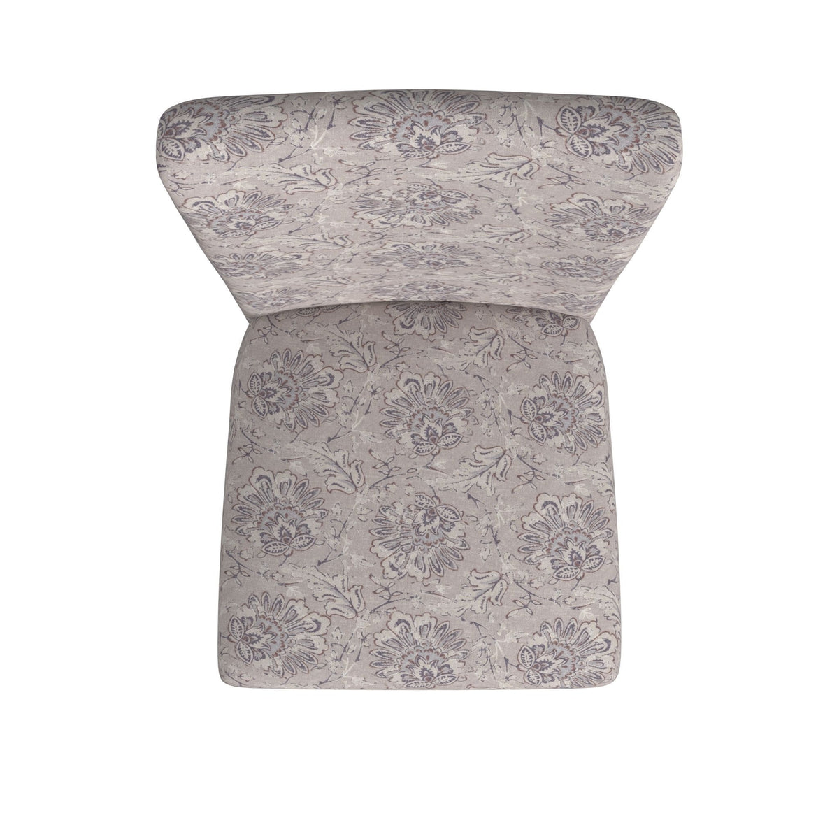 Set of 2 Upholstered Medallion Dining Chairs, Comfortable Parsons Style Chairs for Kitchen and Dining Room