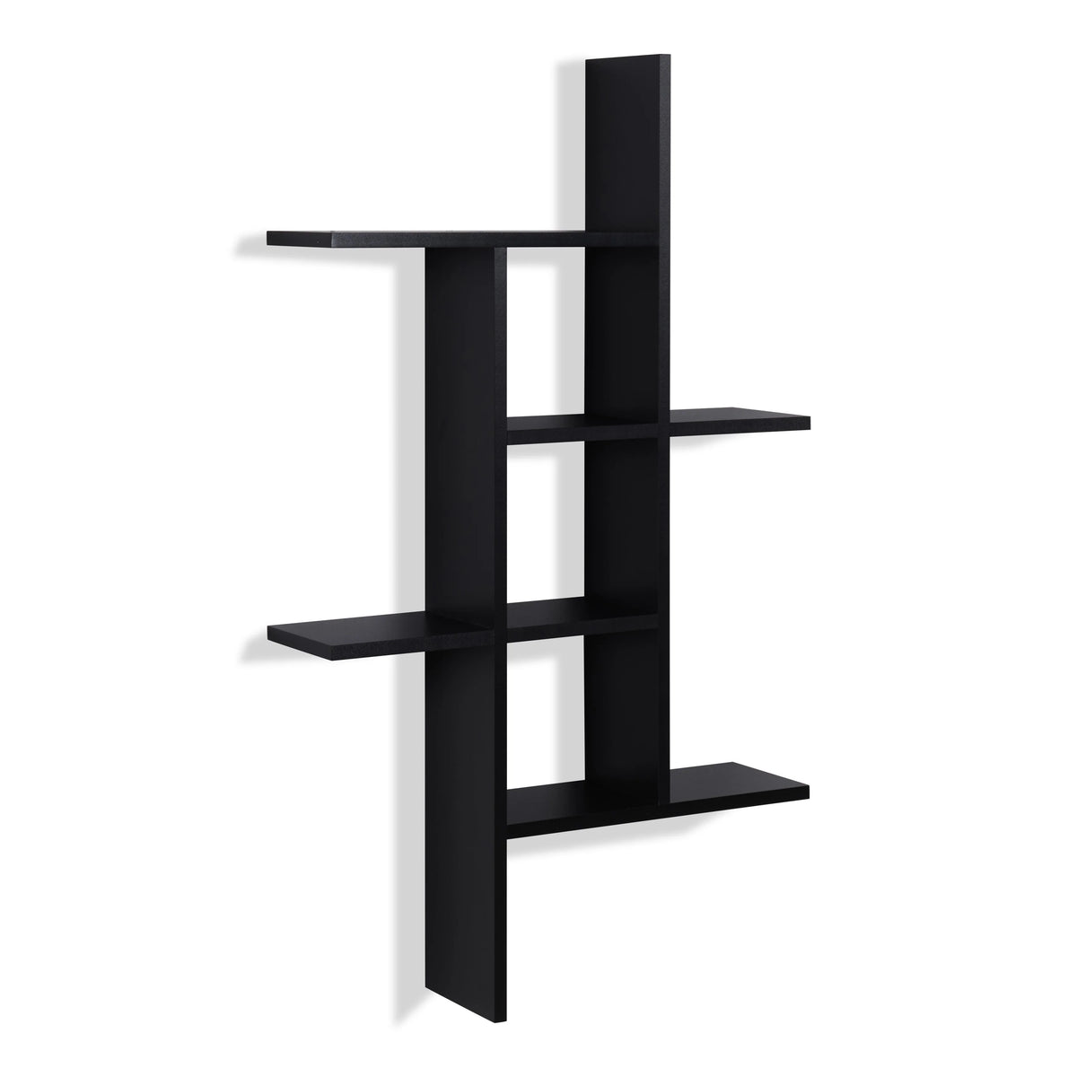 Cantilever Floating Wall Shelf, Modern Decorative Display Shelf for Living Room, Bedroom and Home Storage