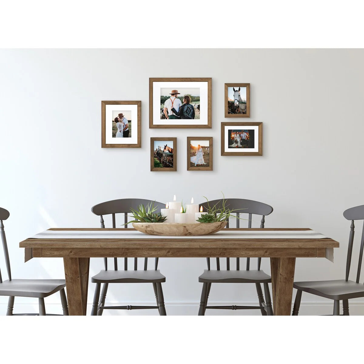 Gallery Wall Frame Set, Multi-Piece Decorative Picture Frames for Photos, Artwork and Home Decor