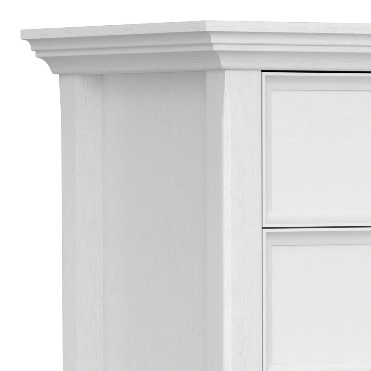 24 Inch Wide Solid Wood Nightstand, Bedside Table and Bedroom End Table
