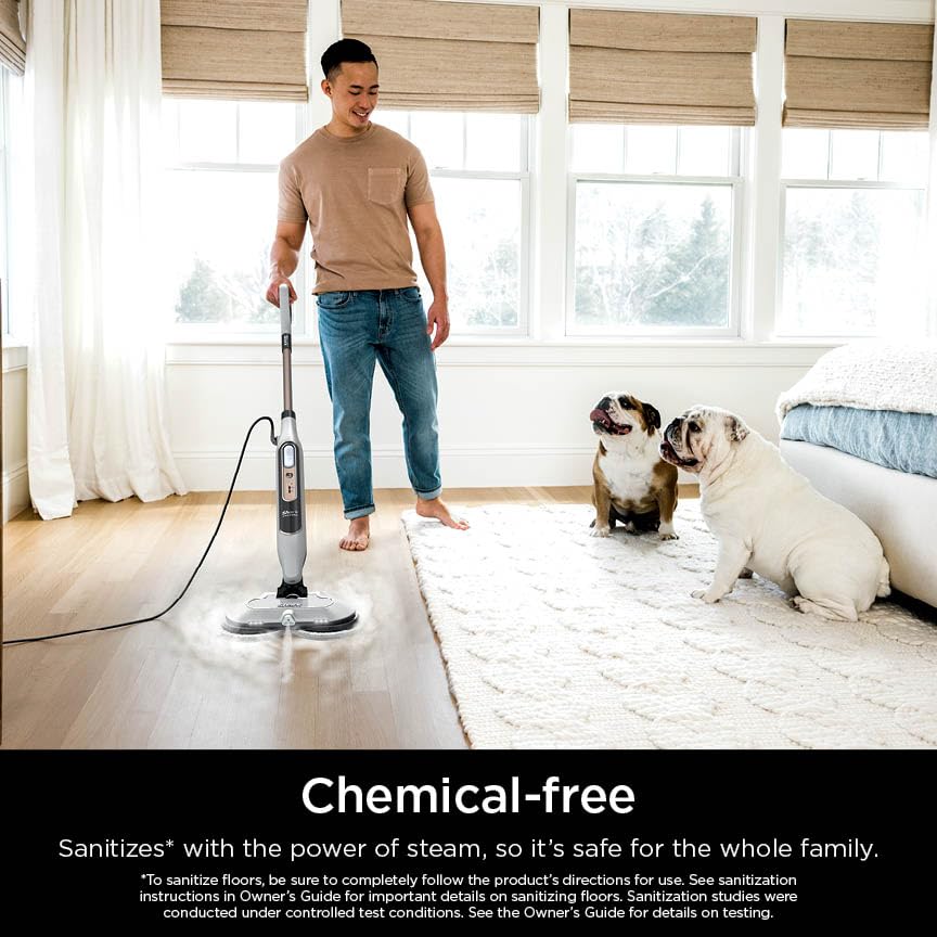 All-in-One Hard Floor Steam Mop, Multi-Surface Steam Cleaner with Powerful Steam Blaster for Tile, Wood & Home Cleaning