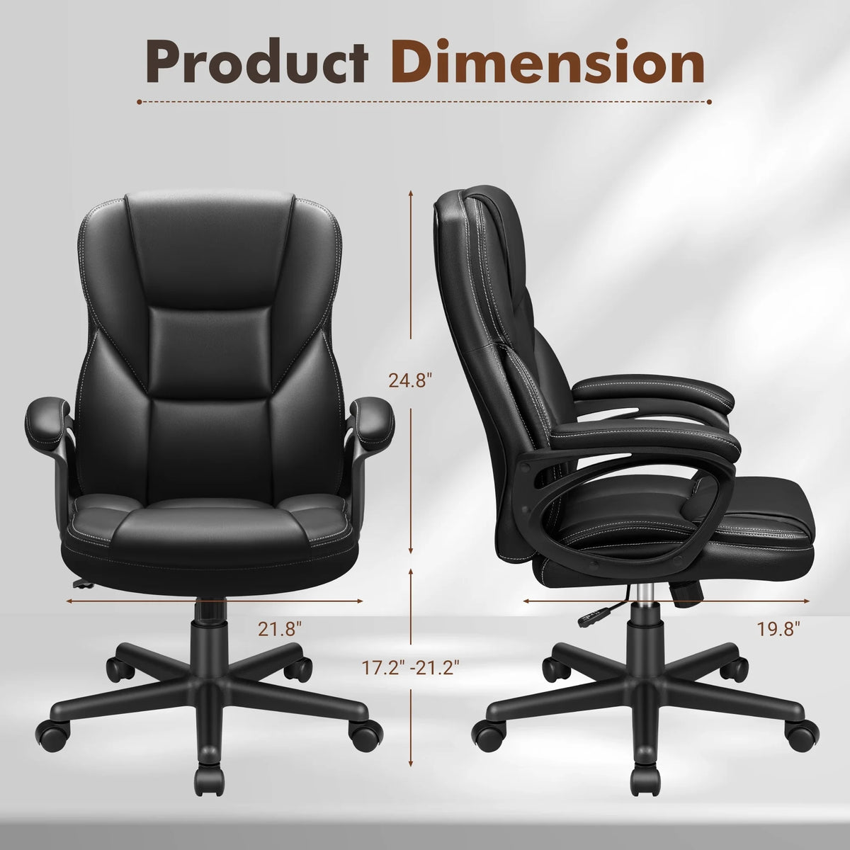 High Back Executive Office Chair, Ergonomic Computer Desk Chair for Home and Office