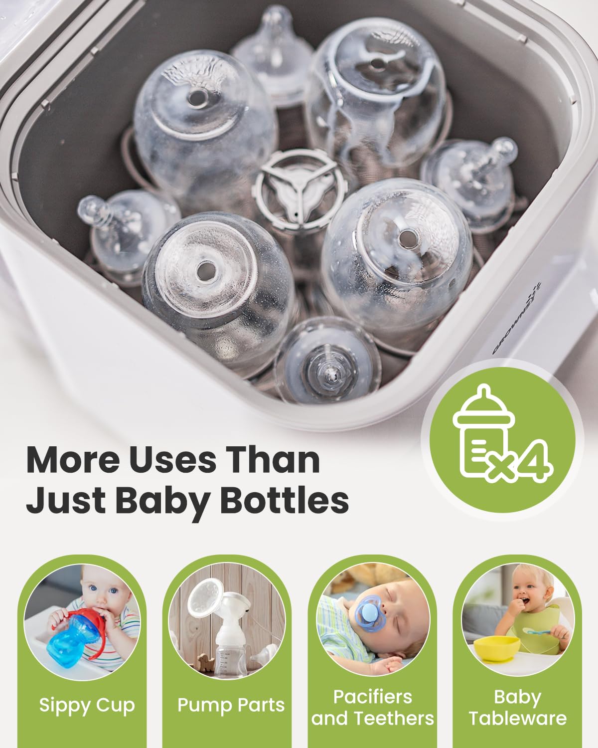 All-in-One Baby Bottle Washer & Cleaner Pro