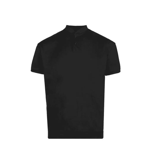 Men's Henley Collar Short Sleeve Slim Fit T-Shirt