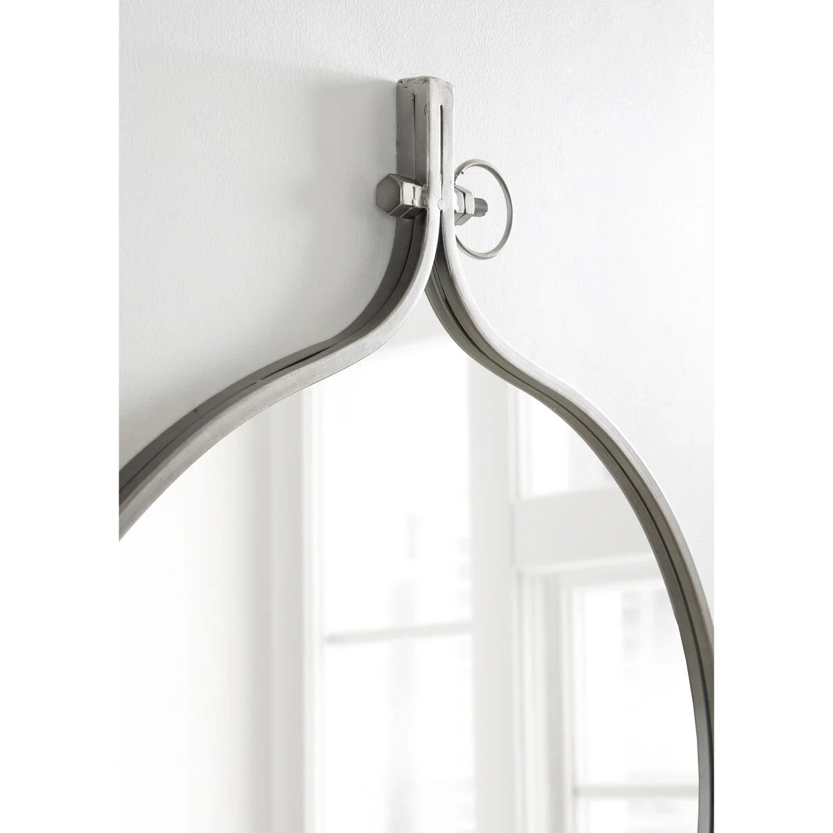 Modern Round Wall Mirror, Decorative Circular Accent Mirror for Living Room, Bedroom and Entryway