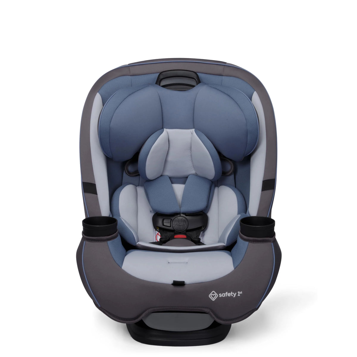 3-in-1 Slim Convertible Car Seat, All-in-One Infant Toddler Booster Seat, Rear & Forward Facing Child Safety Seat, Blue