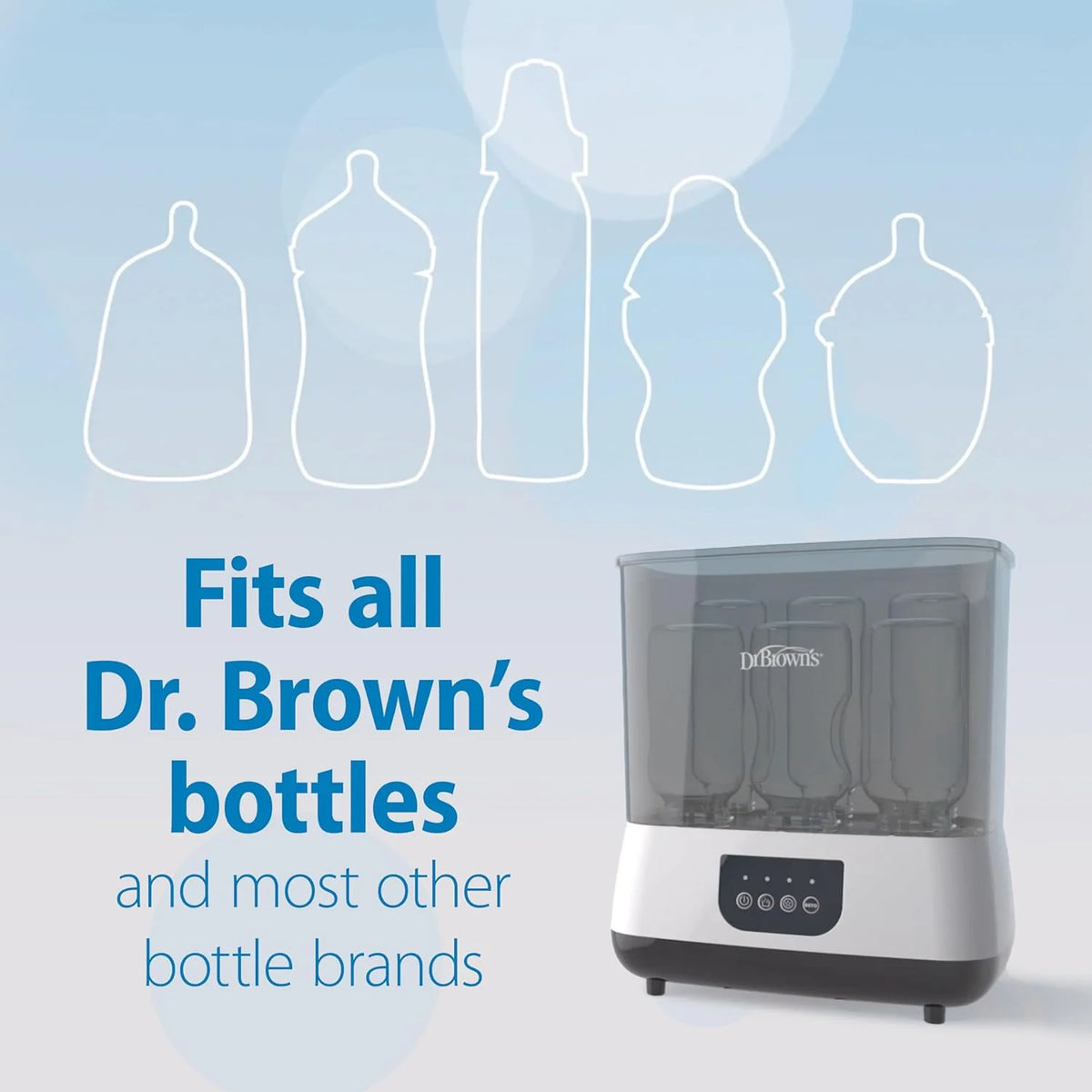 All-in-One Baby Bottle Sterilizer and Dryer