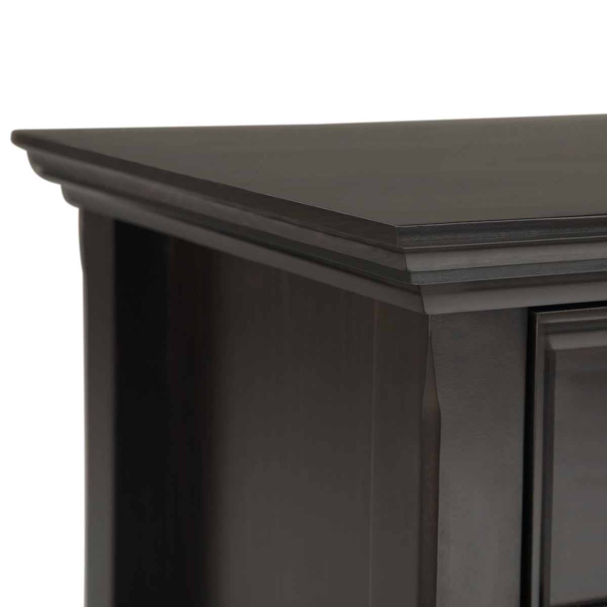 24 Inch Wide Solid Wood Nightstand, Bedside Table and Bedroom End Table