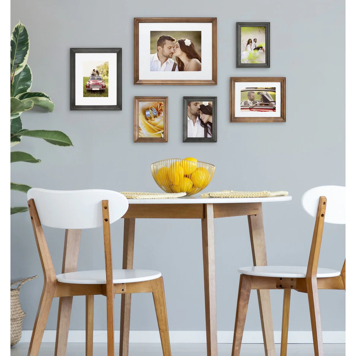 Gallery Wall Frame Set, Multi-Piece Decorative Picture Frames for Photos, Artwork and Home Decor