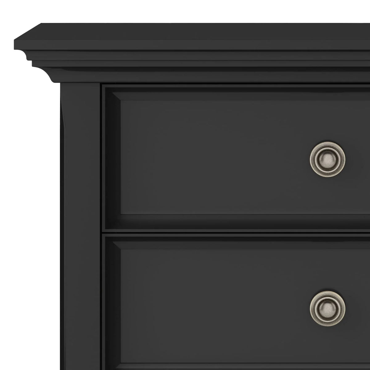 24 Inch Wide Solid Wood Nightstand, Bedside Table and Bedroom End Table