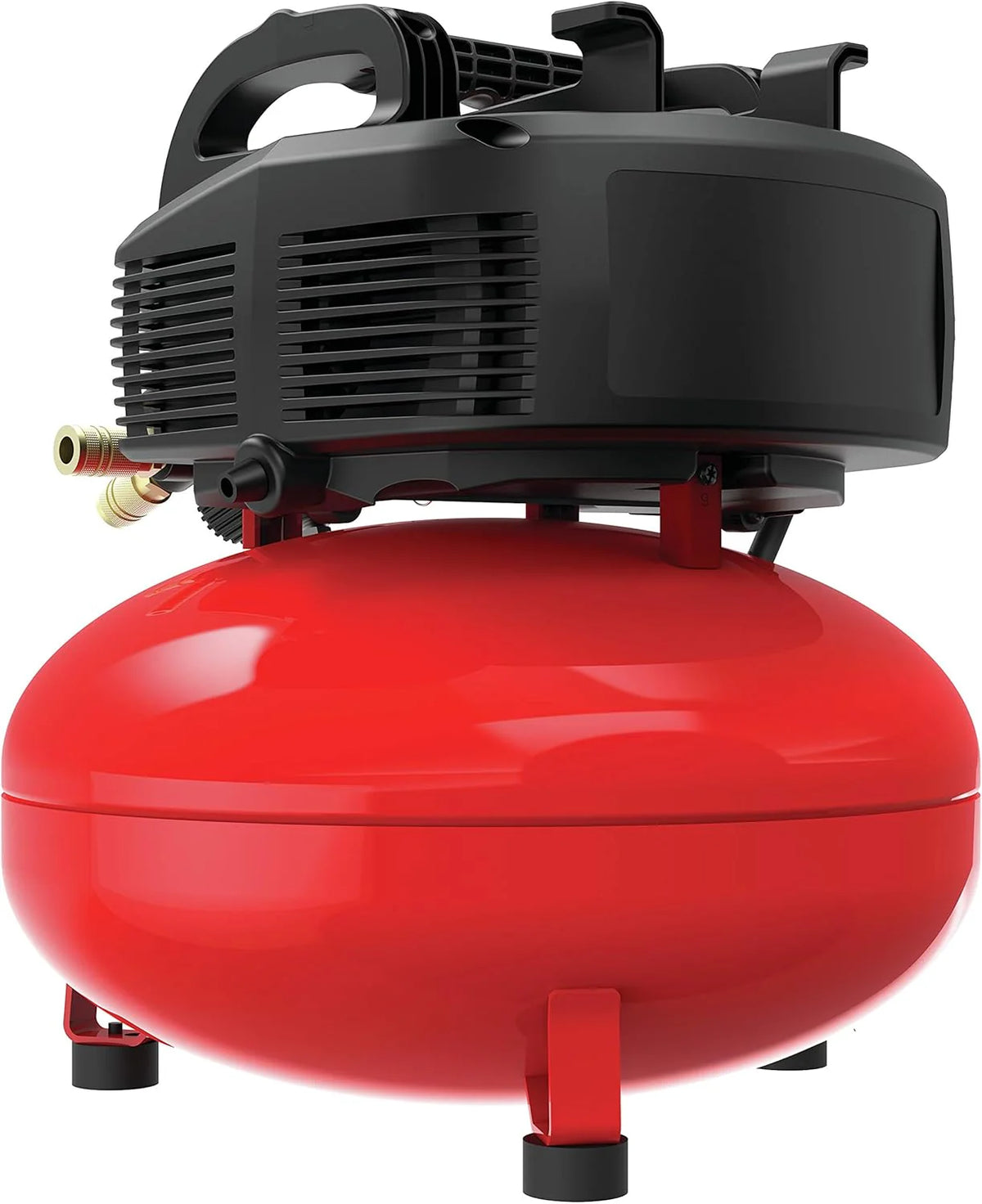 6 Gallon Pancake Air Compressor, Oil-Free Portable Compressor Kit for Garage, Workshop and DIY Projects