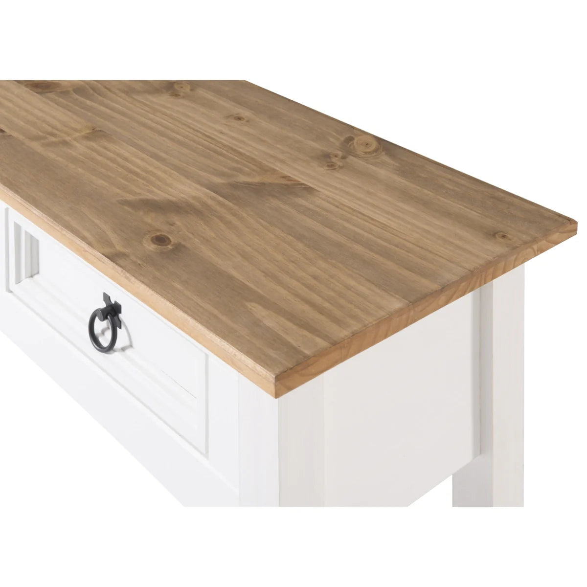 Wood Console Table with 3 Drawers, Entryway Hallway Storage and Display Table for Home