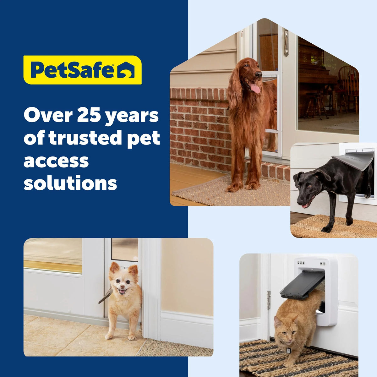 Sliding Glass Pet Door, No-Cut DIY Installation for Renters, Apartments and Rental Homes