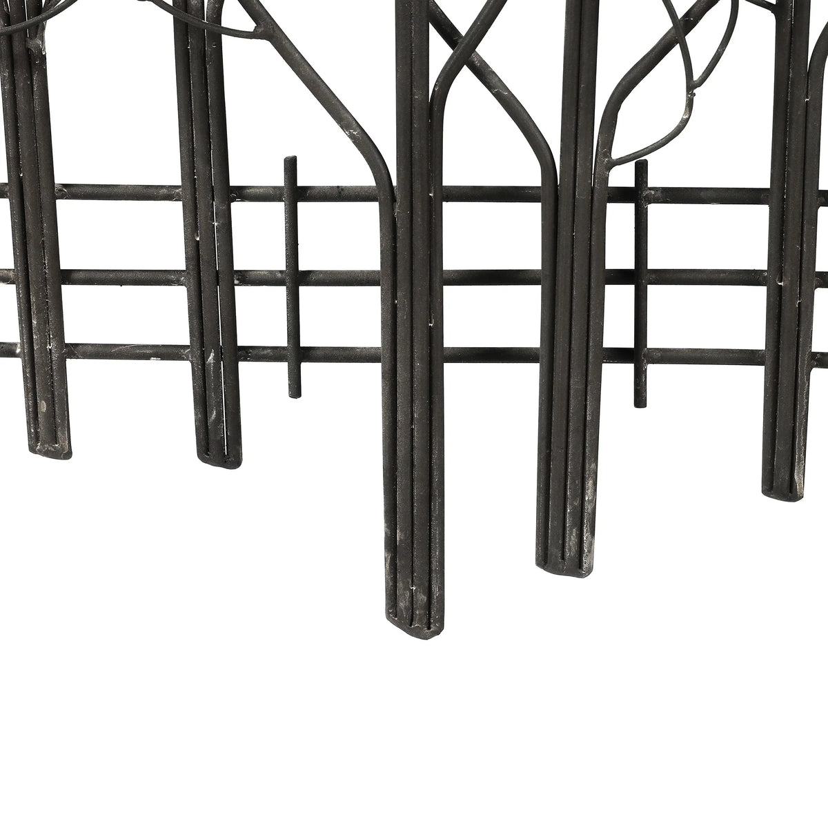 Black Metal Tree Wall Decor, Modern Forest Design Wall Art Sculpture for Living Room, Bedroom and Home Decoration