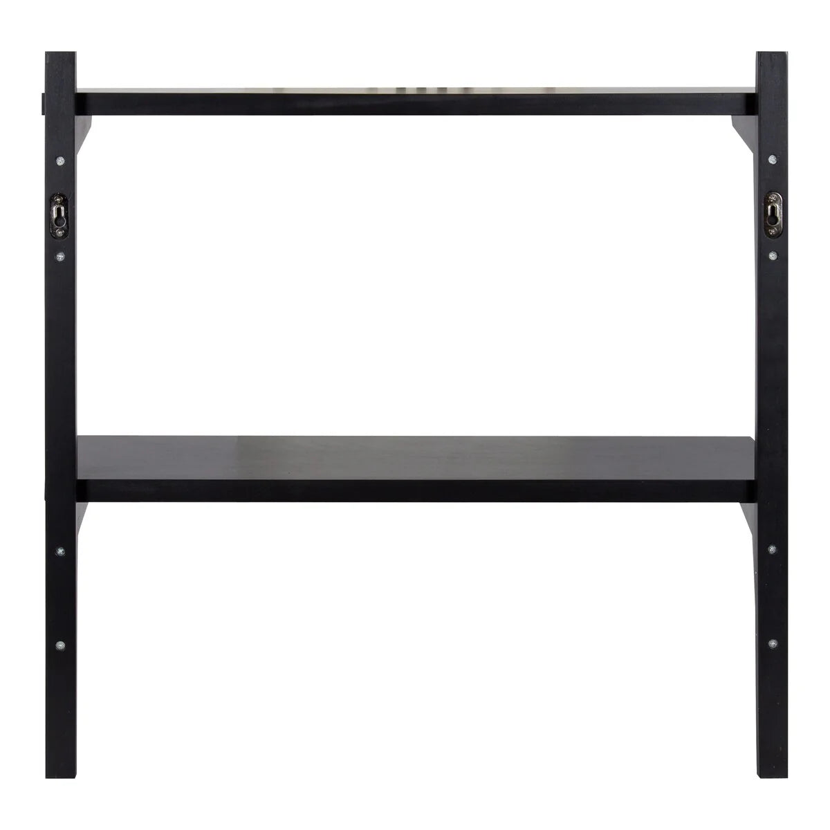 Mid-Century Wall Shelves, 24x8x24 Inch Decorative Wall Mounted Storage and Display Shelving for Home Decor