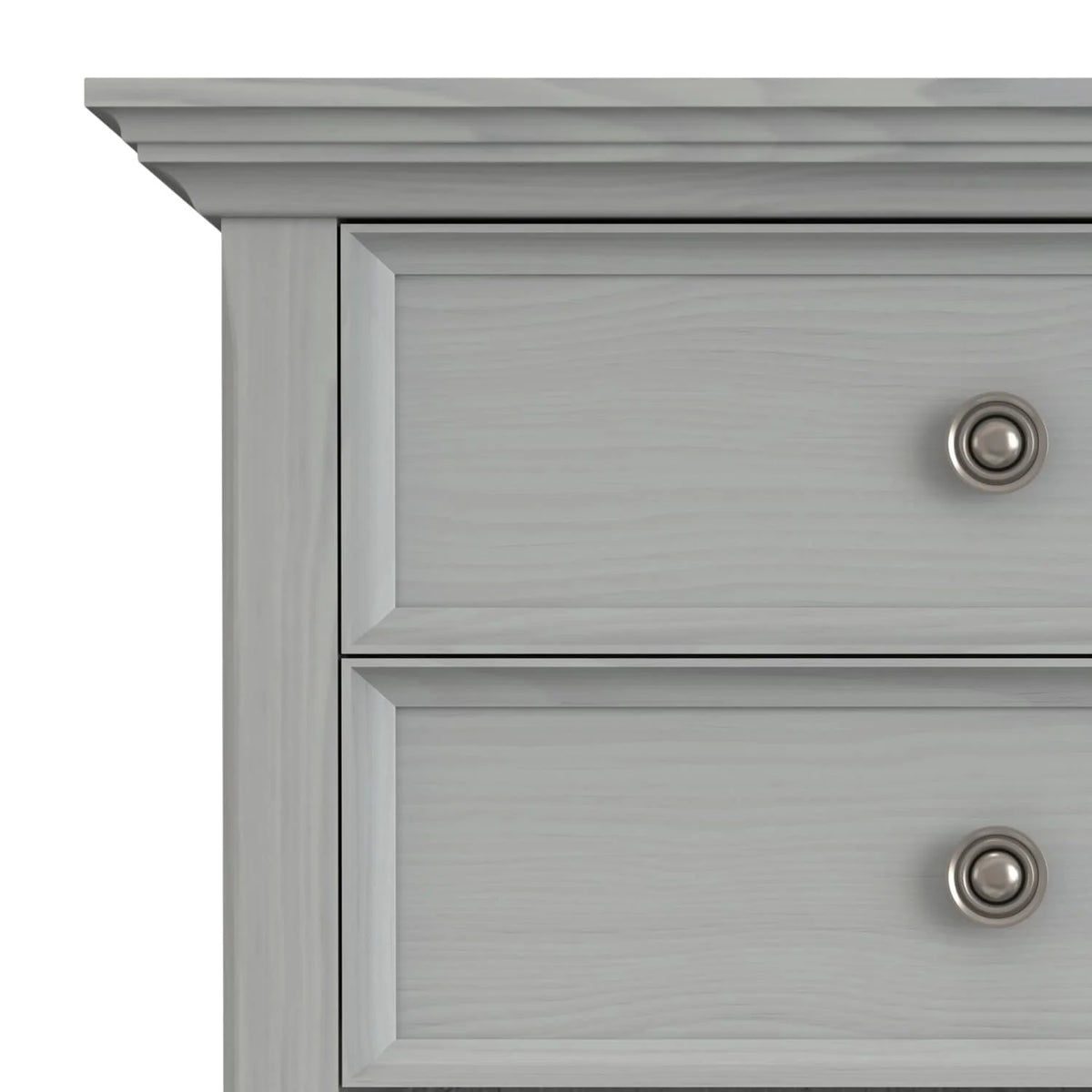 24 Inch Wide Solid Wood Nightstand, Bedside Table and Bedroom End Table