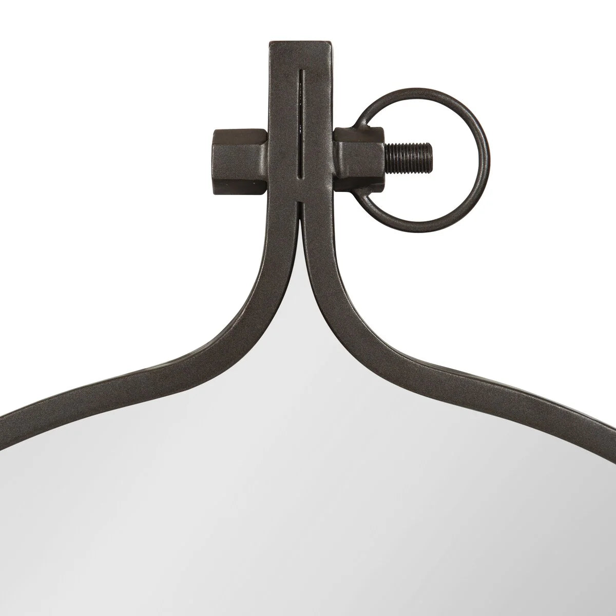 Modern Round Wall Mirror, Decorative Circular Accent Mirror for Living Room, Bedroom and Entryway