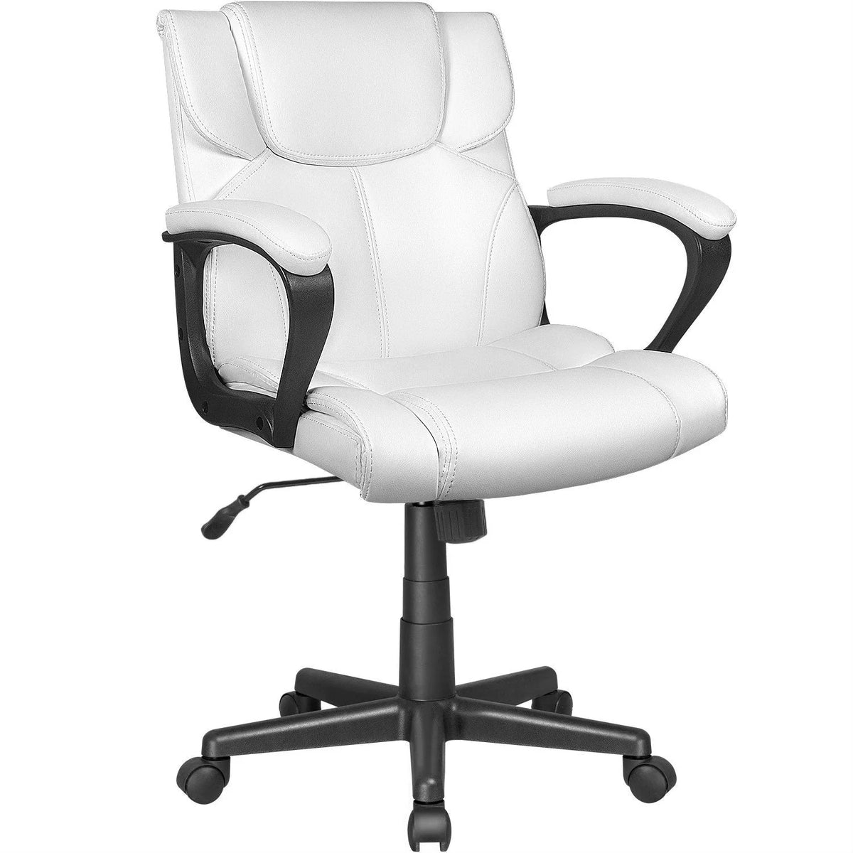 Mid Back Office Chair, Ergonomic Swivel Computer Task Chair for Home Office, Work and Study