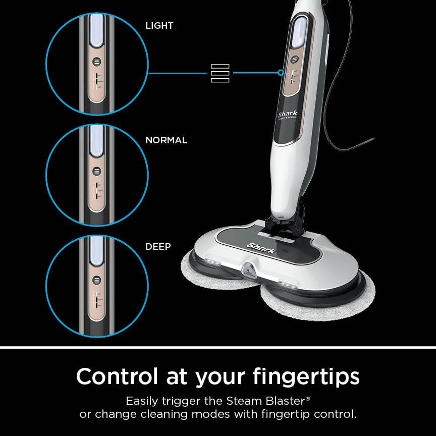 All-in-One Hard Floor Steam Mop, Multi-Surface Steam Cleaner with Powerful Steam Blaster for Tile, Wood & Home Cleaning