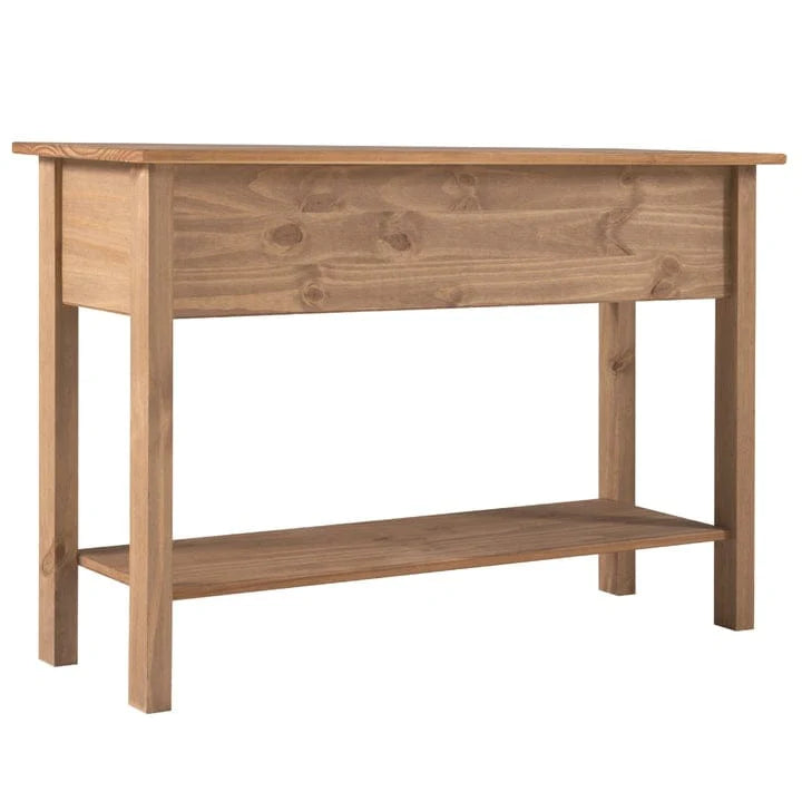 Wood Console Table with 3 Drawers, Entryway Hallway Storage and Display Table for Home