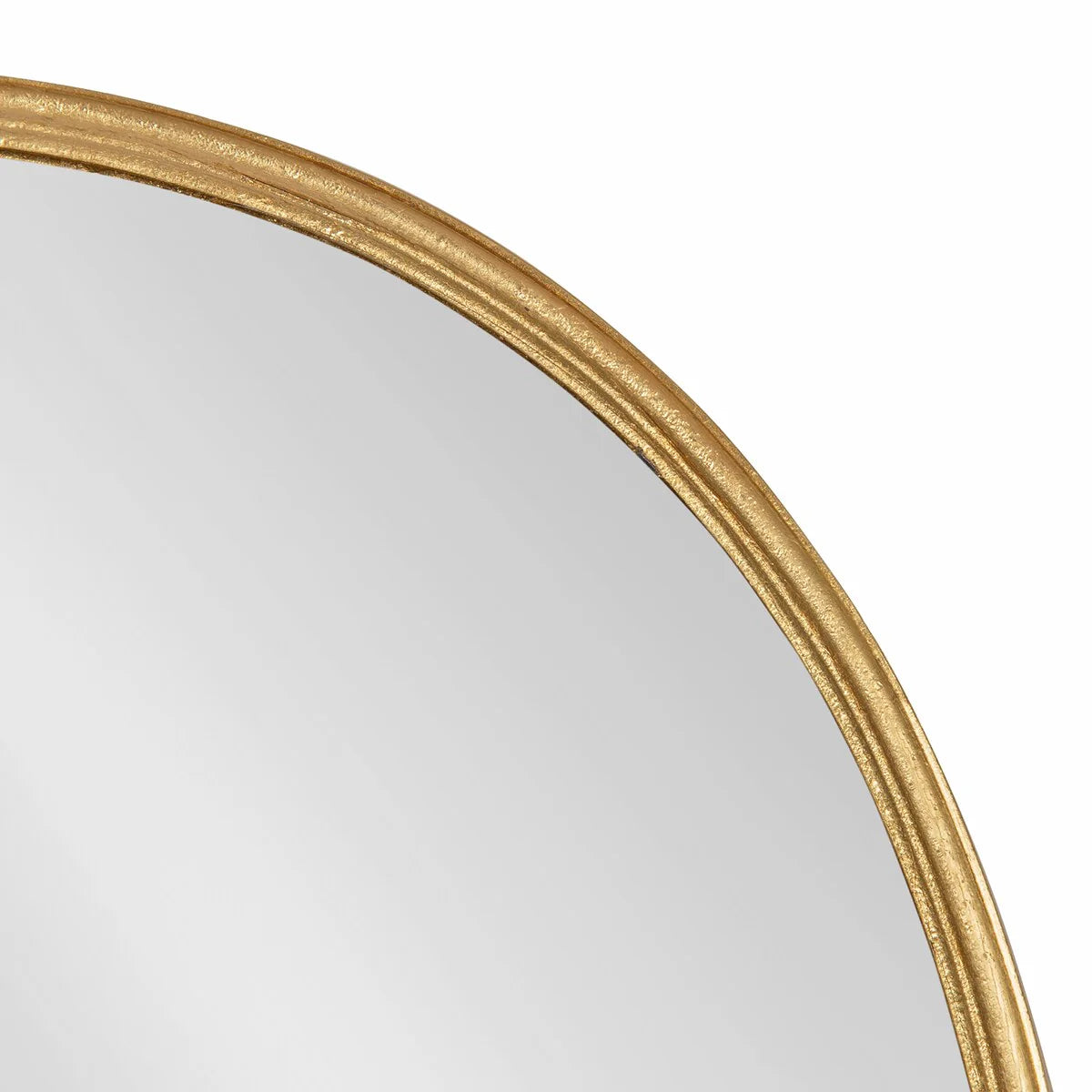 Modern Capsule Framed Wall Mirror, Decorative Oval Accent Mirror for Living Room, Bedroom and Entryway
