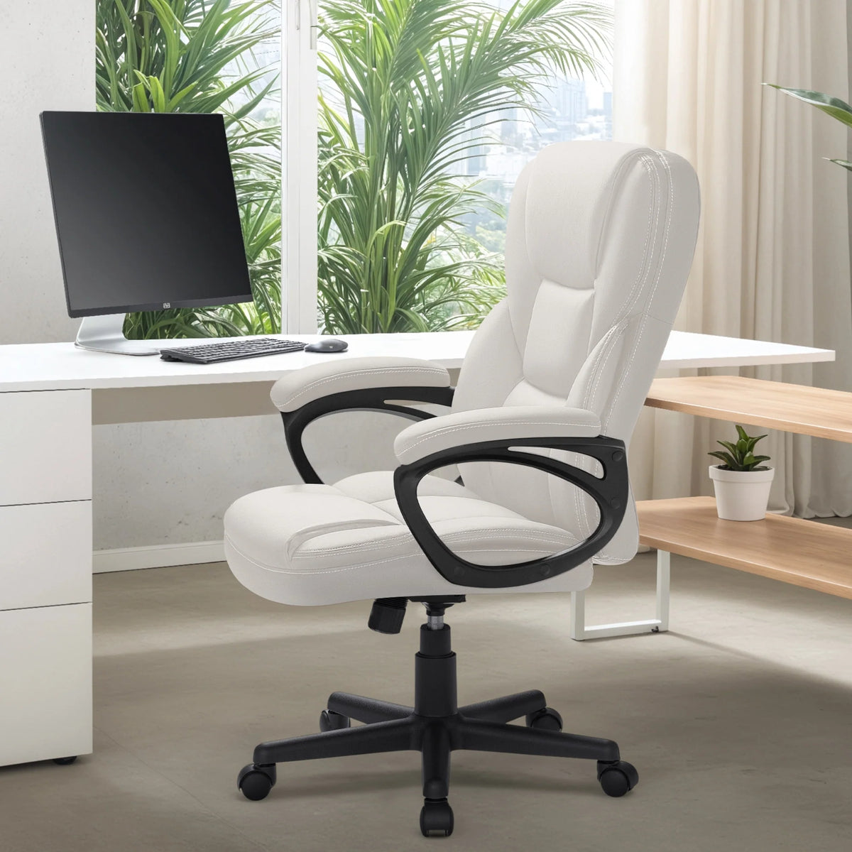 High Back Executive Office Chair, Ergonomic Computer Desk Chair for Home and Office