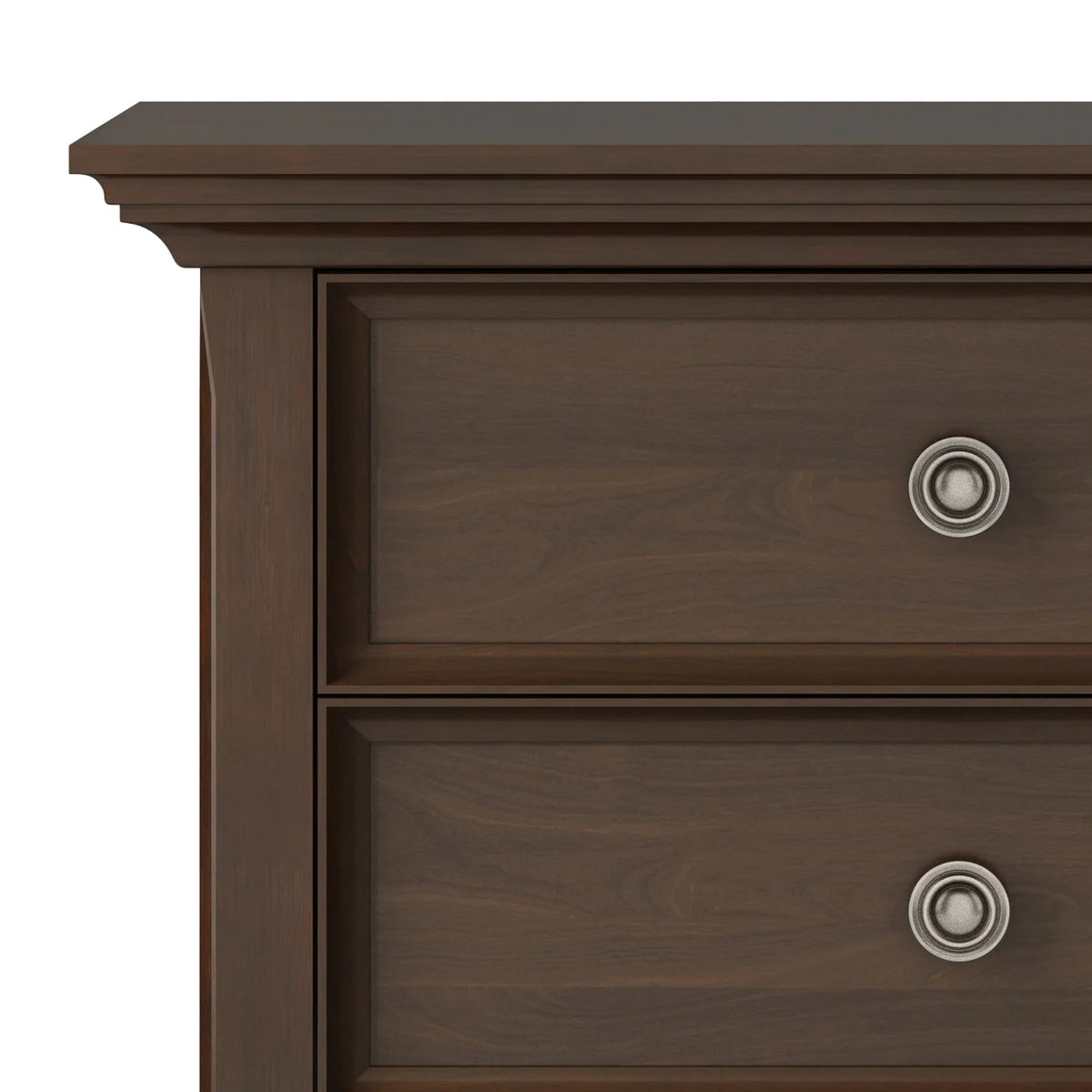 24 Inch Wide Solid Wood Nightstand, Bedside Table and Bedroom End Table