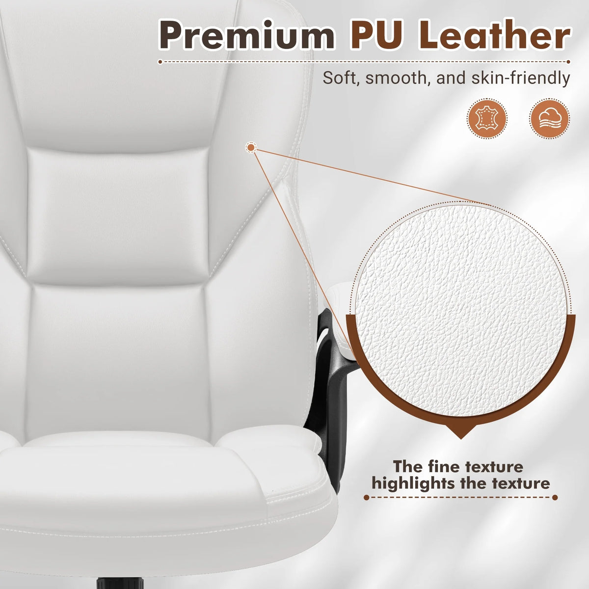High Back Executive Office Chair, Ergonomic Computer Desk Chair for Home and Office