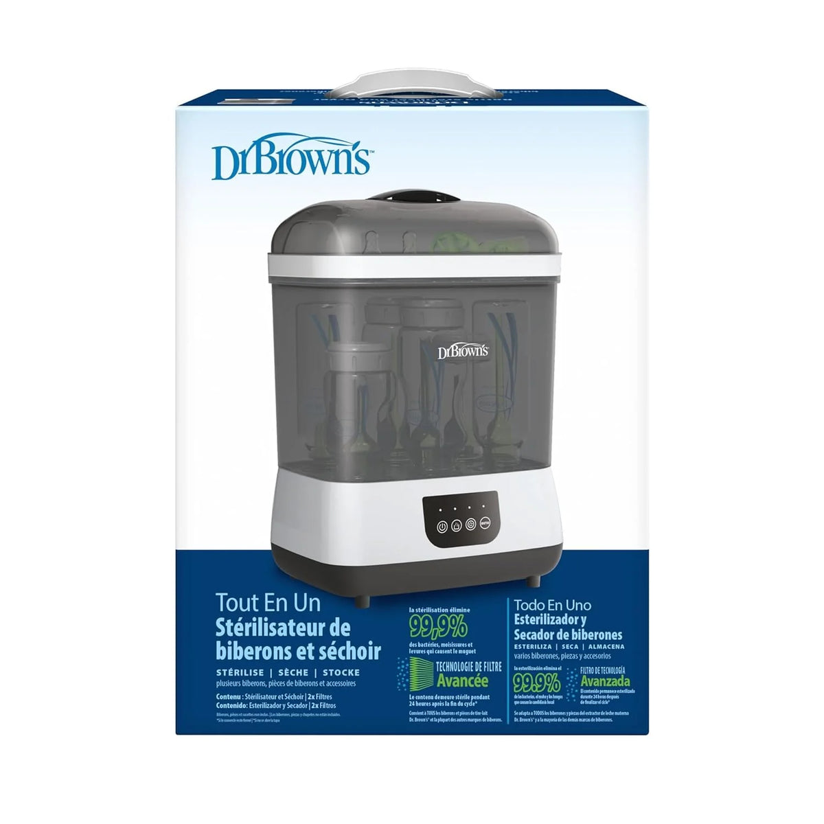All-in-One Baby Bottle Sterilizer and Dryer