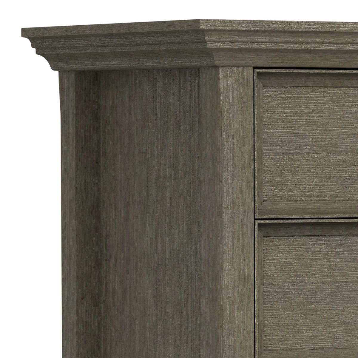 24 Inch Wide Solid Wood Nightstand, Bedside Table and Bedroom End Table