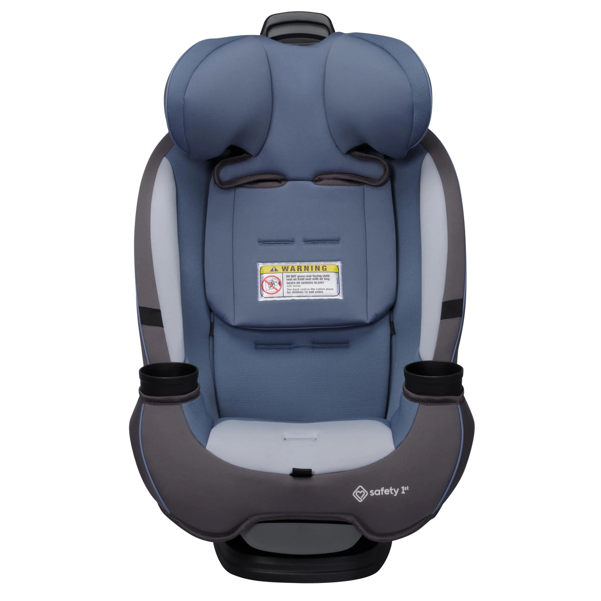 3-in-1 Slim Convertible Car Seat, All-in-One Infant Toddler Booster Seat, Rear & Forward Facing Child Safety Seat, Blue