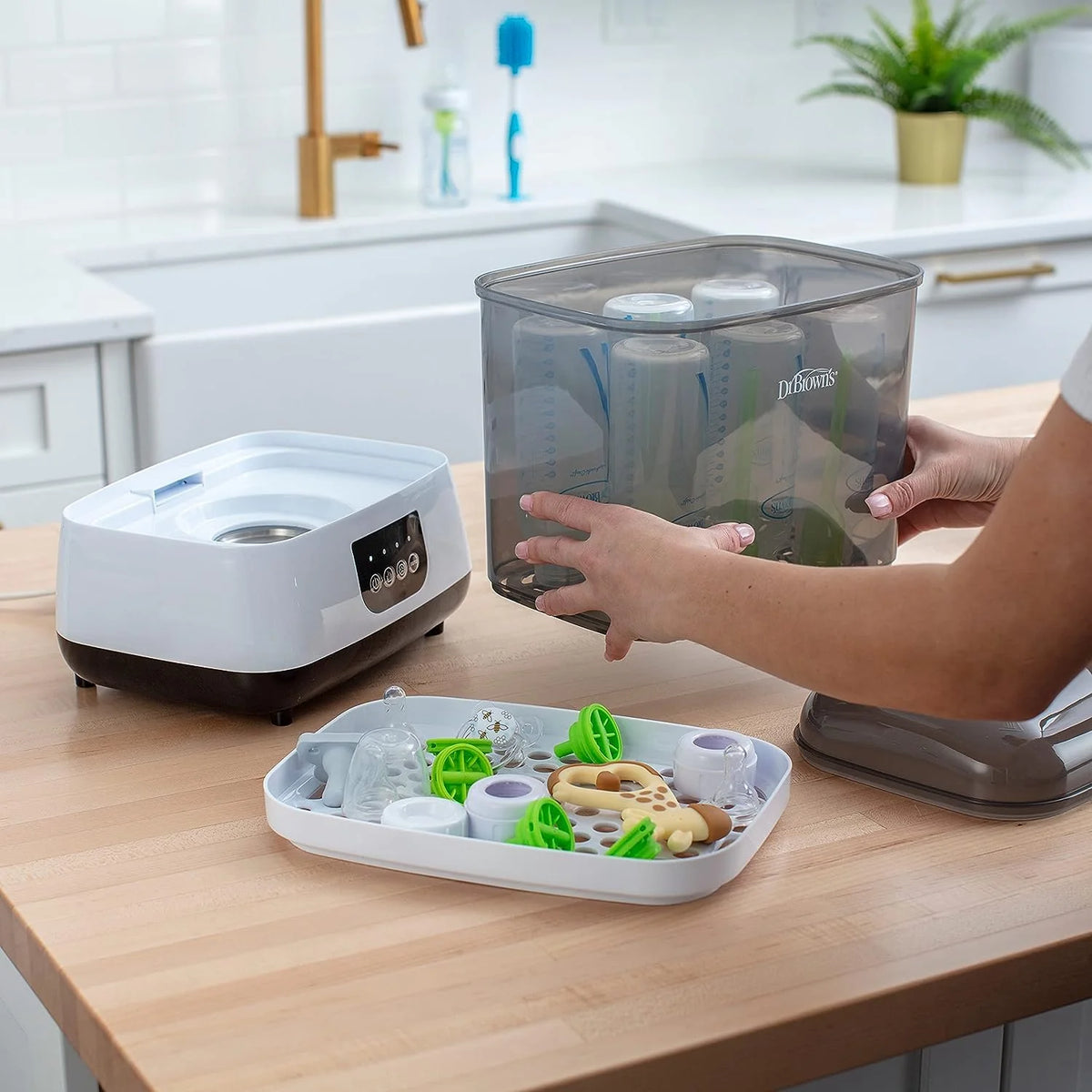 All-in-One Baby Bottle Sterilizer and Dryer