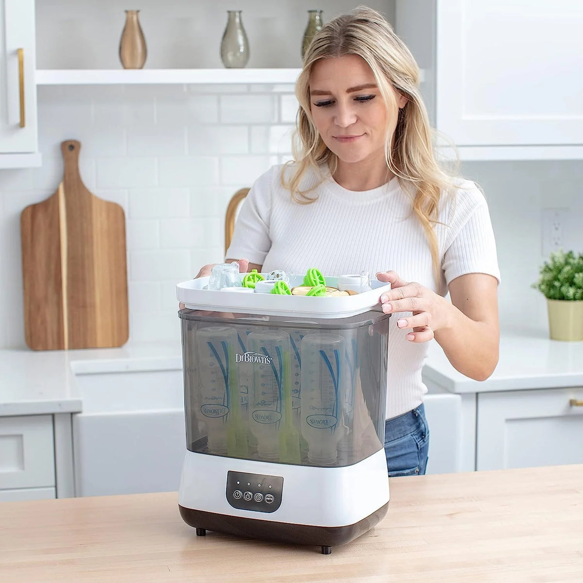 All-in-One Baby Bottle Sterilizer and Dryer