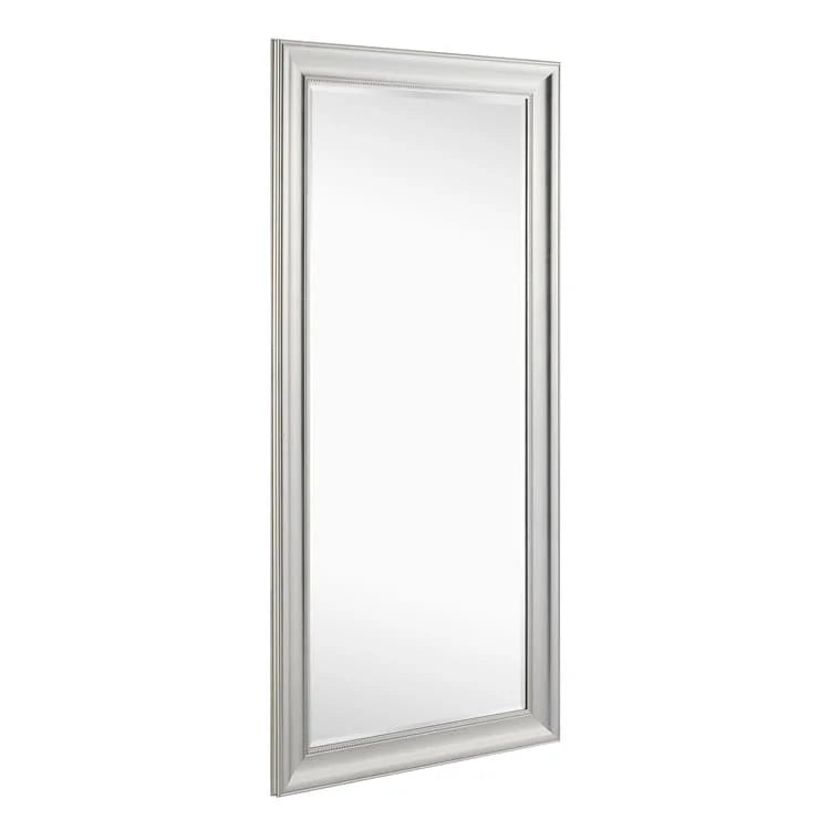 Tall Beaded Full Length Mirror, Oversized Full Body Standing Mirror with Decorative Frame for Bedroom, Dressing Room and Home Decor