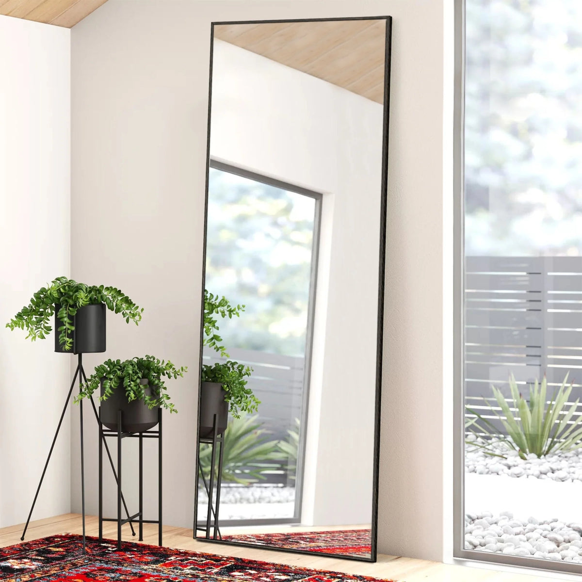 Large Full Length Wall Mounted Mirror, Full Body Dressing Mirror for Bedroom, Entryway and Home Decor