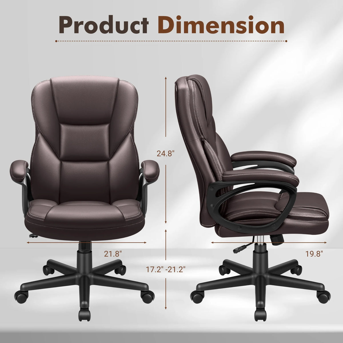 High Back Executive Office Chair, Ergonomic Computer Desk Chair for Home and Office