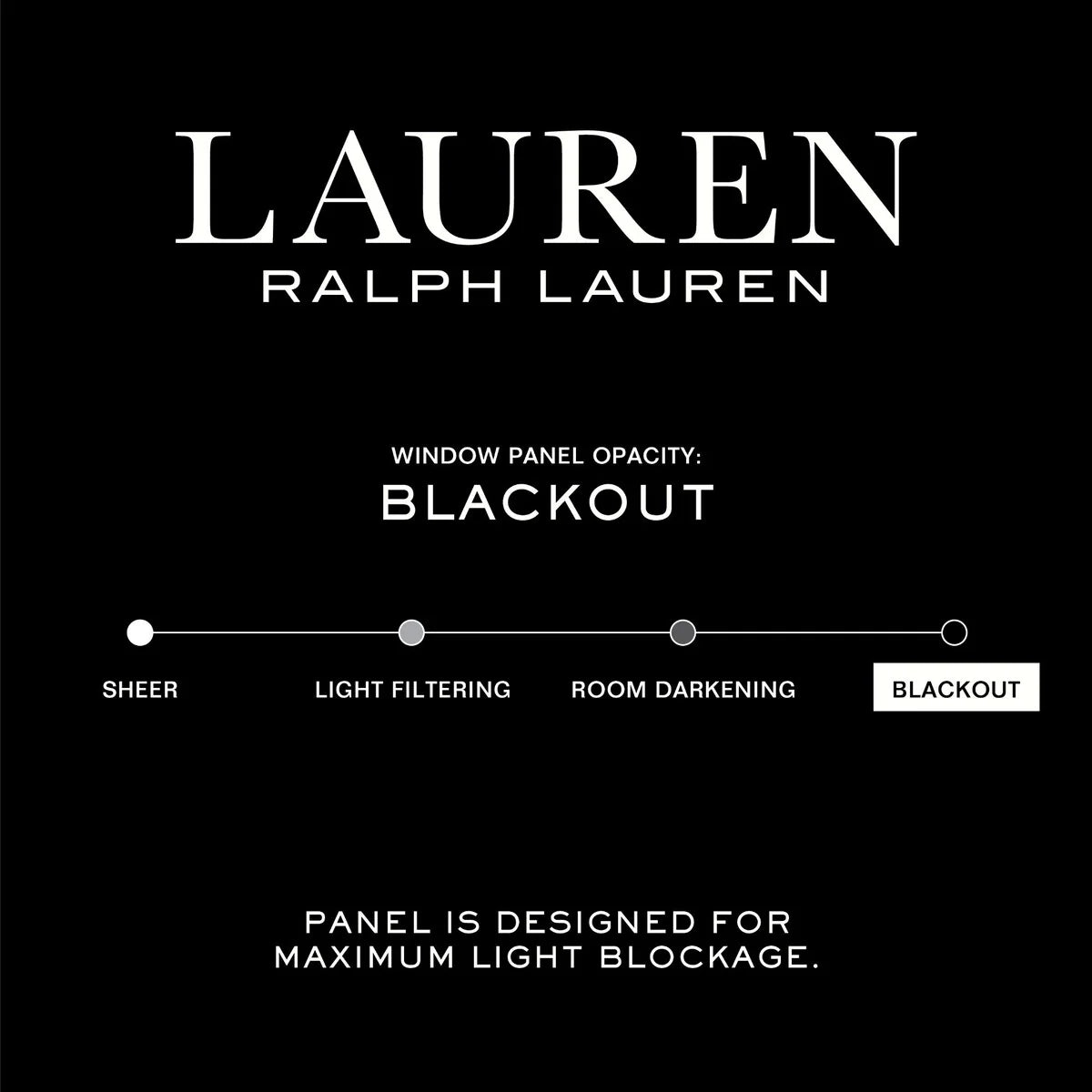 Blackout Curtain Single Panel, Back Tab and Rod Pocket Window Curtain