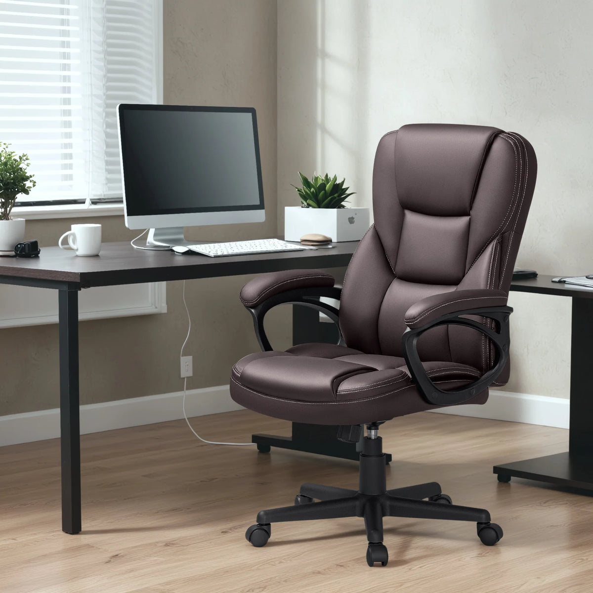 High Back Executive Office Chair, Ergonomic Computer Desk Chair for Home and Office